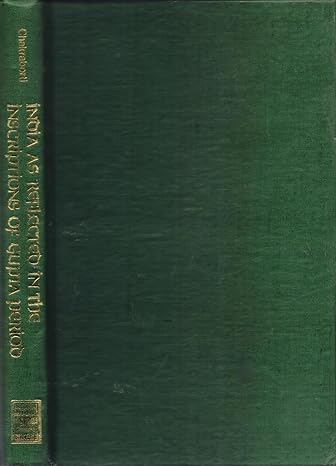 India as reflected in the inscriptions of the Gupta period