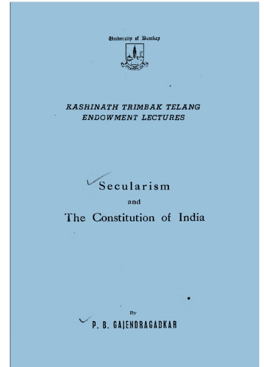 Secularism and the Constitution of India